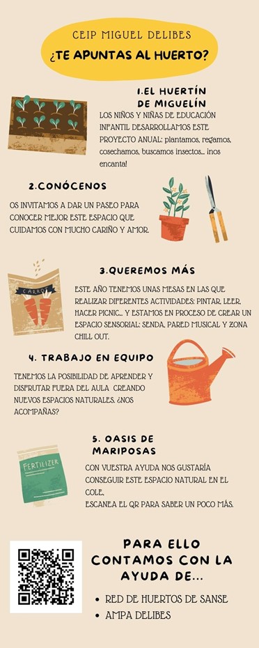 Canva para la difusión de las actividades en primaria.