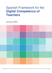 Portada de la traducción al inglés del Spanish Framework for the Digital Competence of Teachers