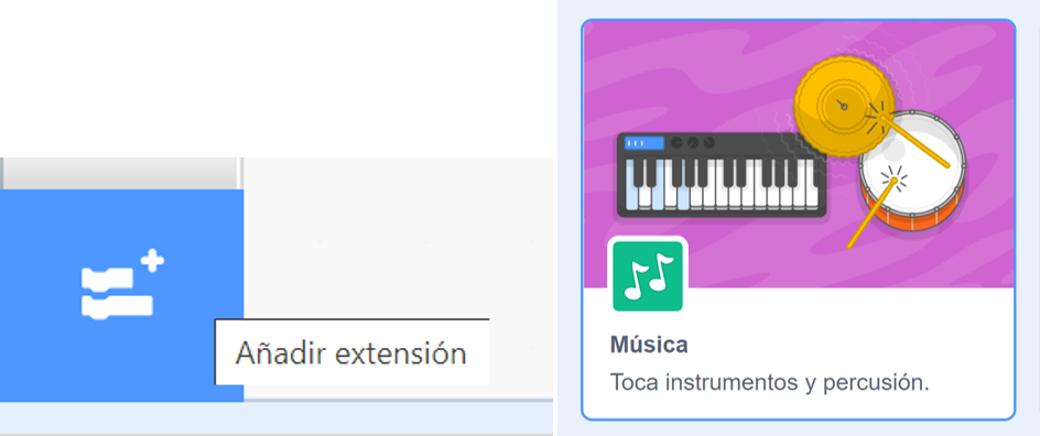 Extensión musical de Scratch