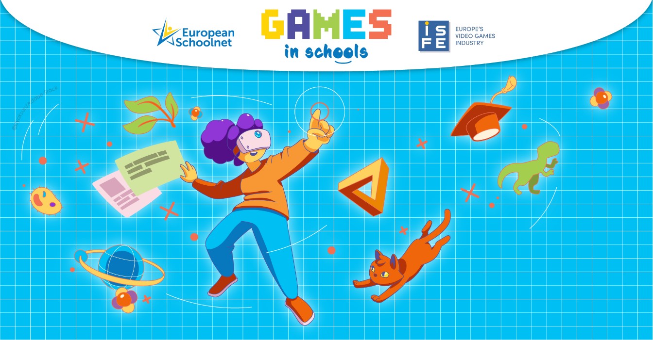 Banner de la iniciativa Games in School