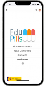 Imagen iphone con eduPills