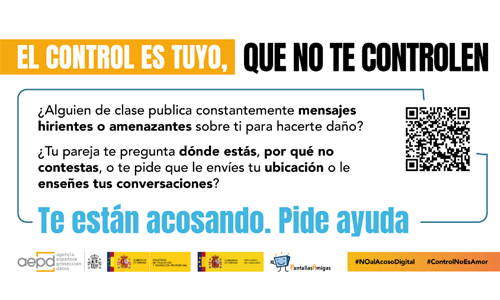 Imagen de Campaña El control es tuyo, que no te controlen