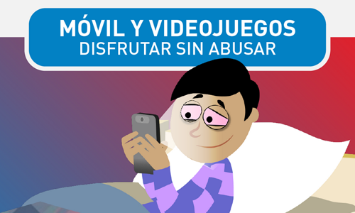 Imagen de Campaña Móvil y Videojuegos. Disfrutar sin Abusar