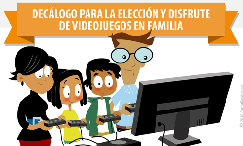 Imagen de Campaña Elección y disfrute de videojuegos en familia