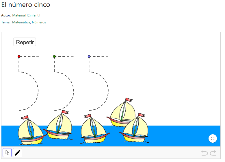 Imagen de El número cinco (II)