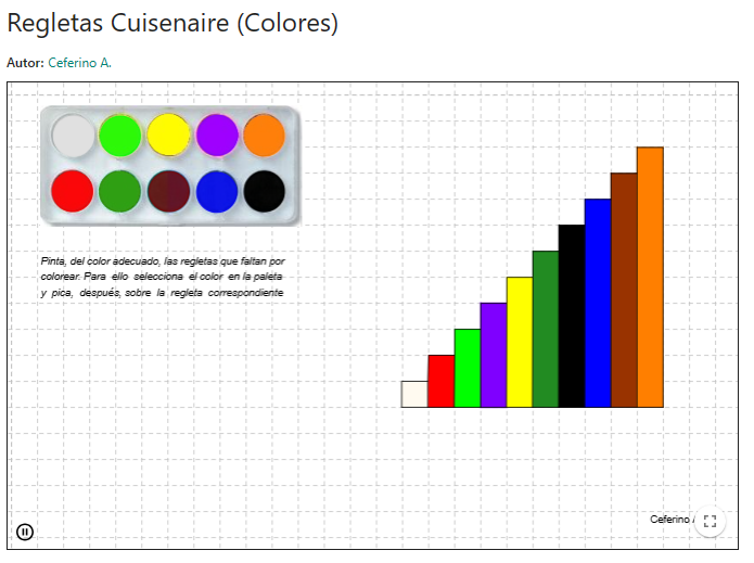 Imagen de Regletas Cuisenaire (Colores)