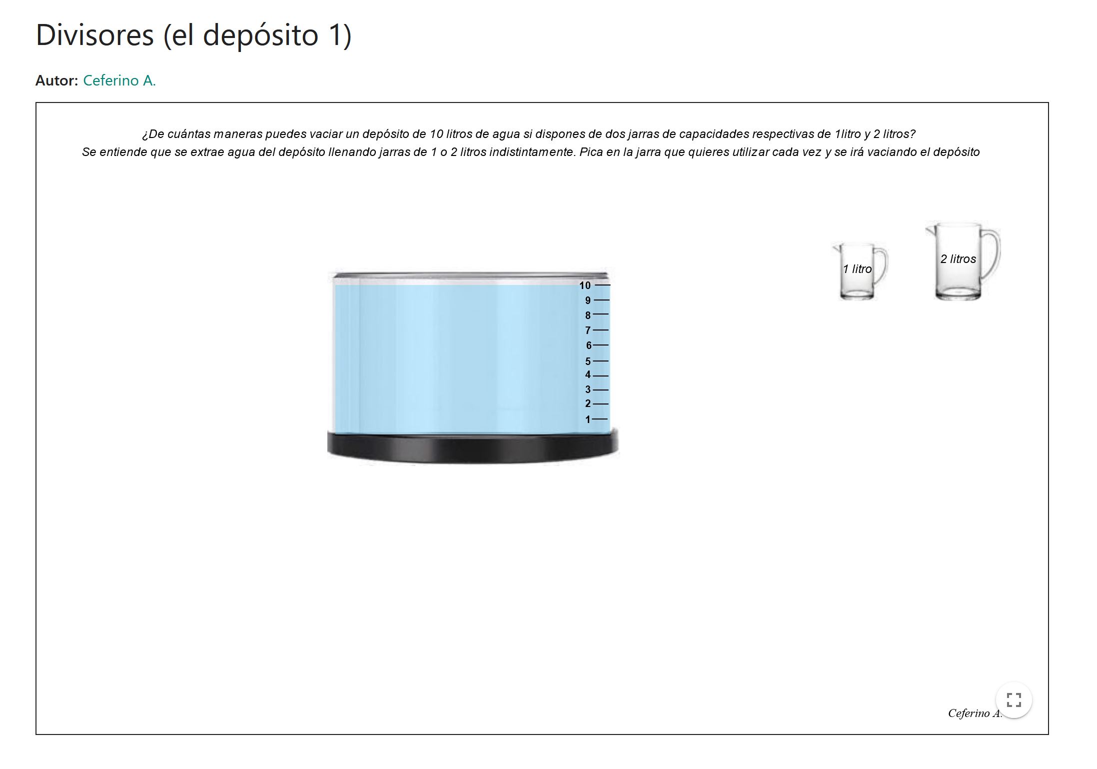 Imagen de Divisores (el depósito 1)