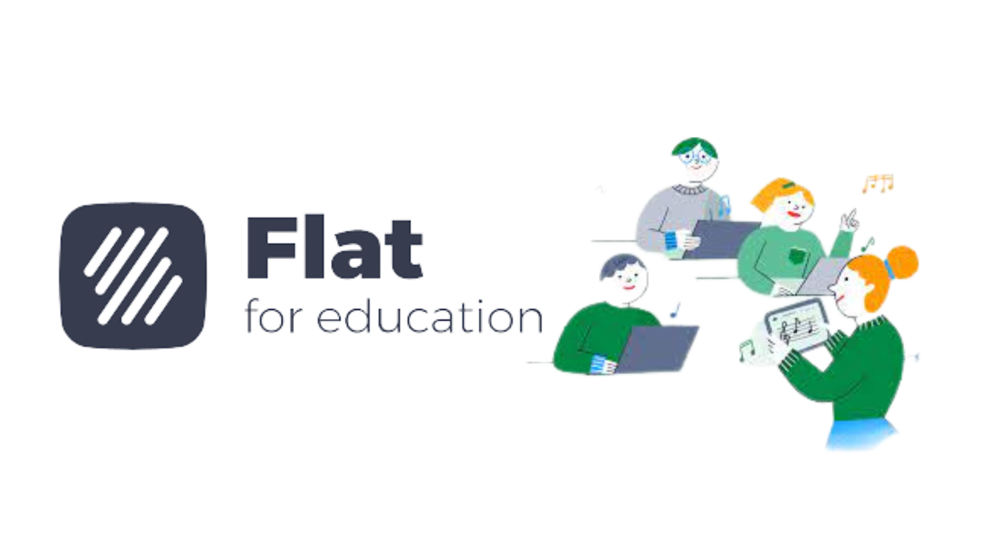 Logo Flat for Education