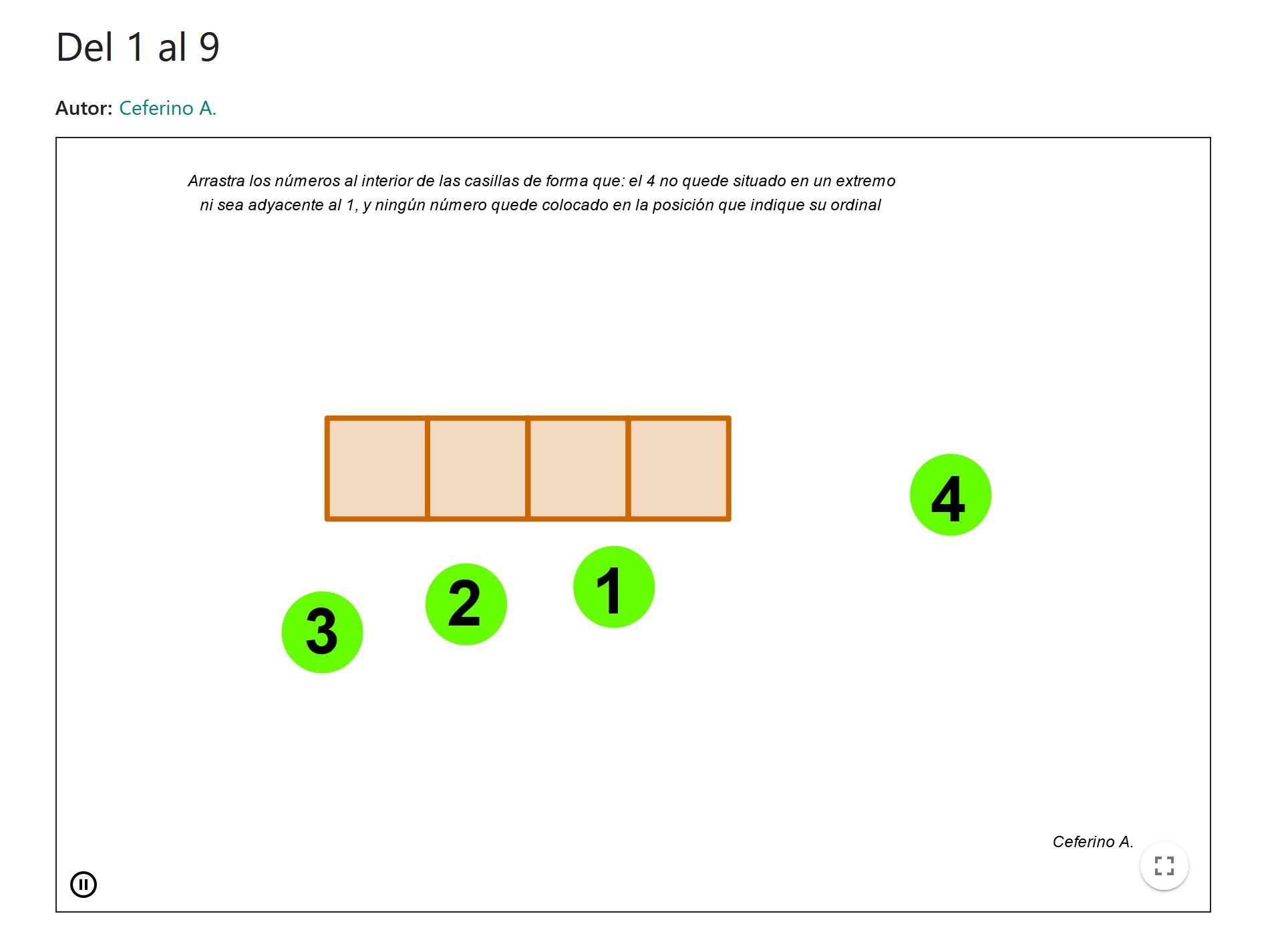 Imagen de Del 1 al 9