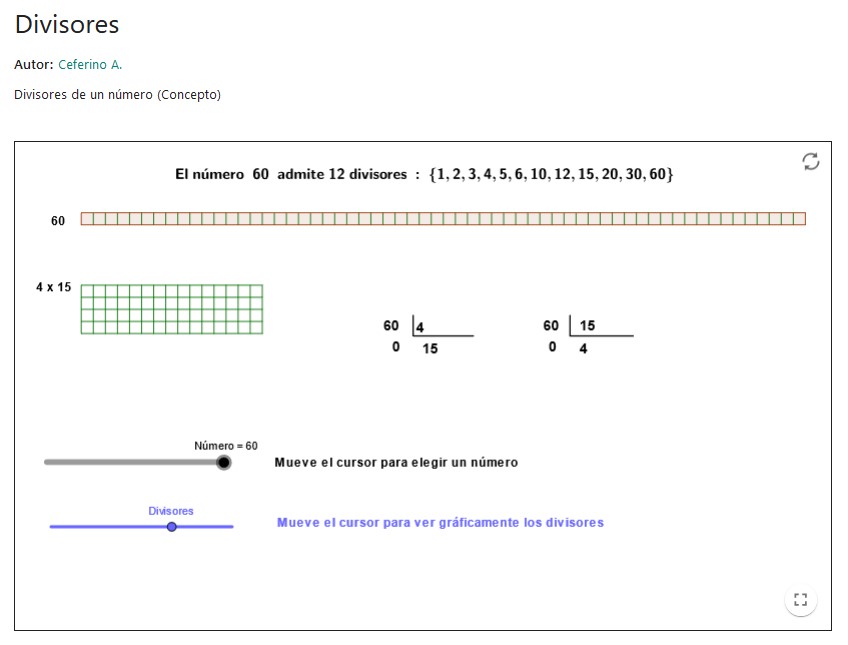 Imagen de Divisores