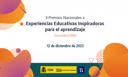 Acto de entrega de los II Premios Nacionales a Experiencias Educativas Inspiradoras para el Aprendizaje