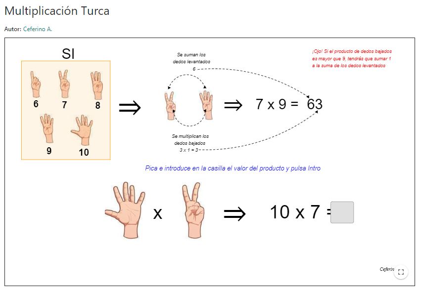 Imagen de Multiplicación turca