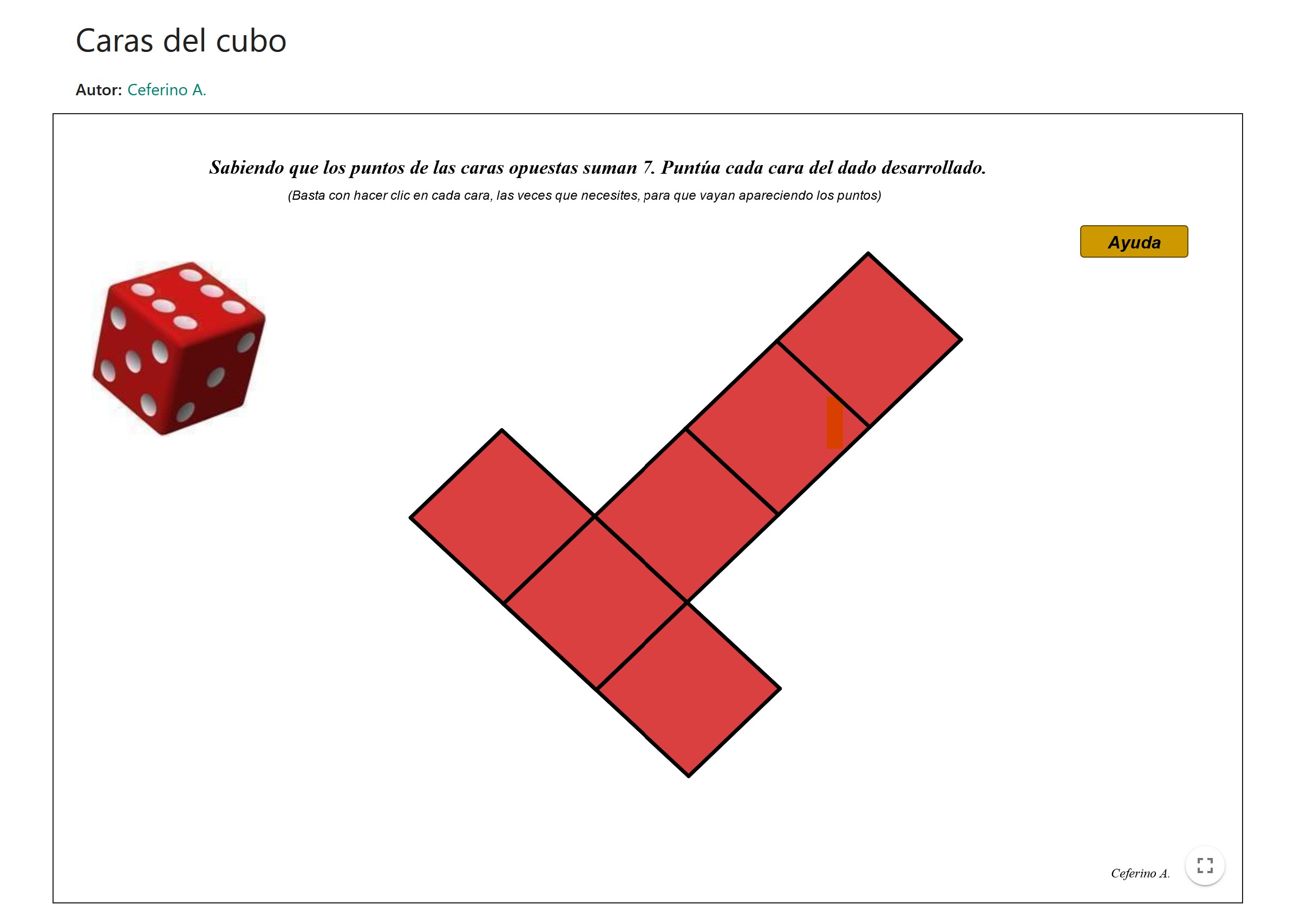Imagen de Caras del cubo