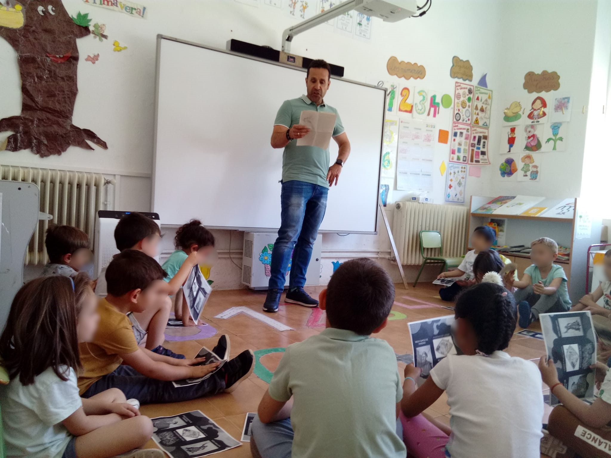 Intervención de las familias en el proyecto