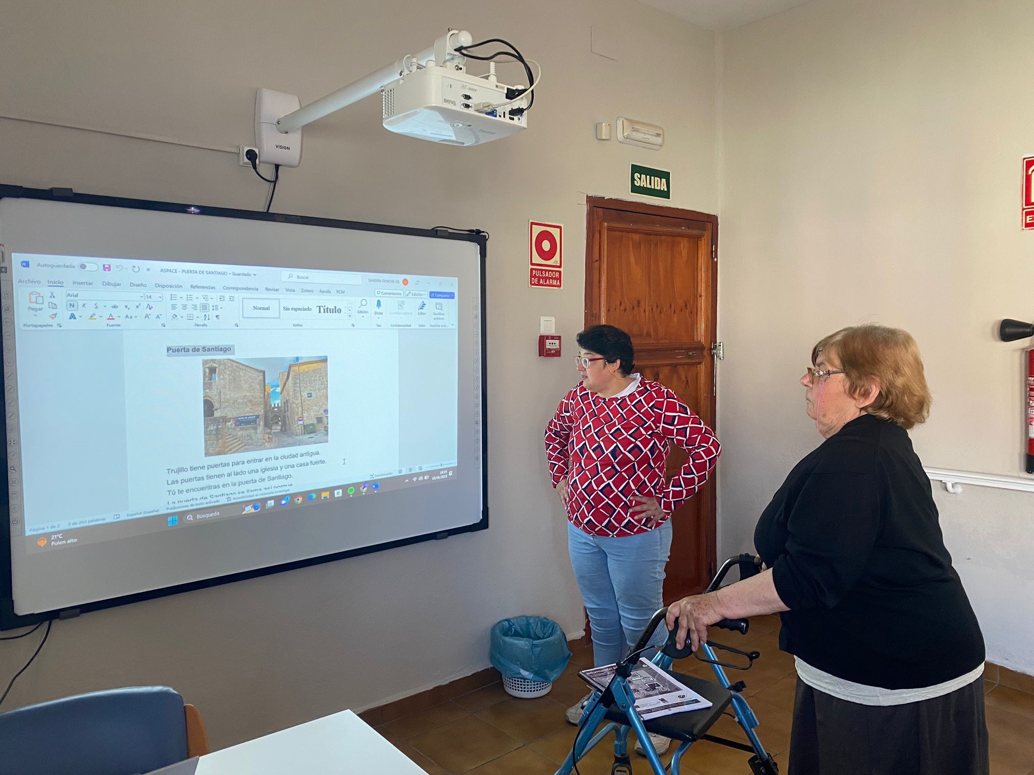 Colaboración de ASPACE en el proyecto