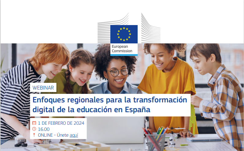 Webinar: Enfoques regionales para la transformación digital de la educación en España
