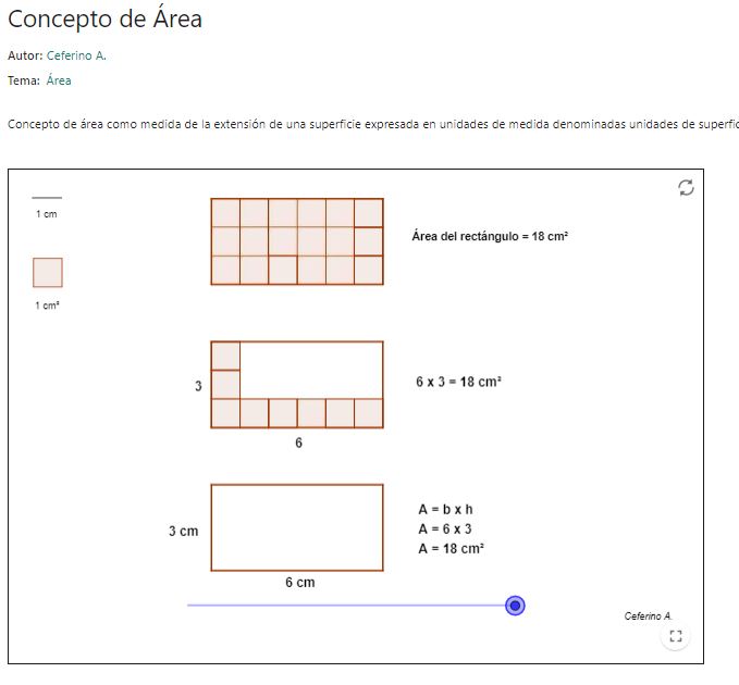 Imagen de Concepto de Área
