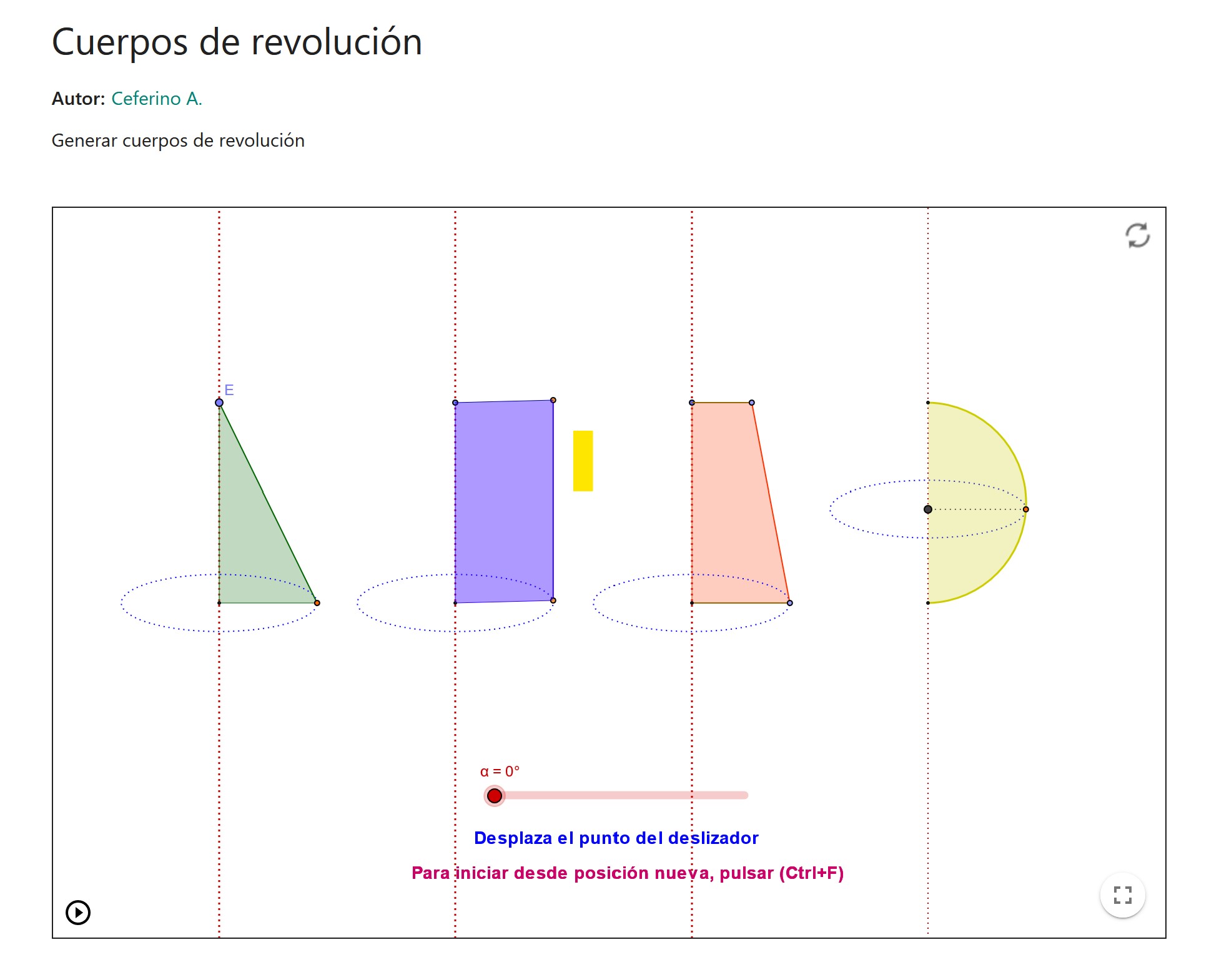 Imagen de Cuerpos de revolución