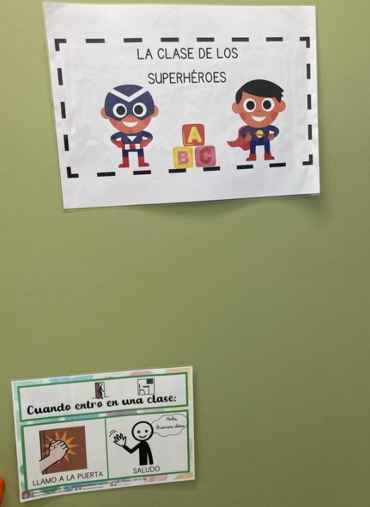 Aula Específica de los superhéroes y superheroínas