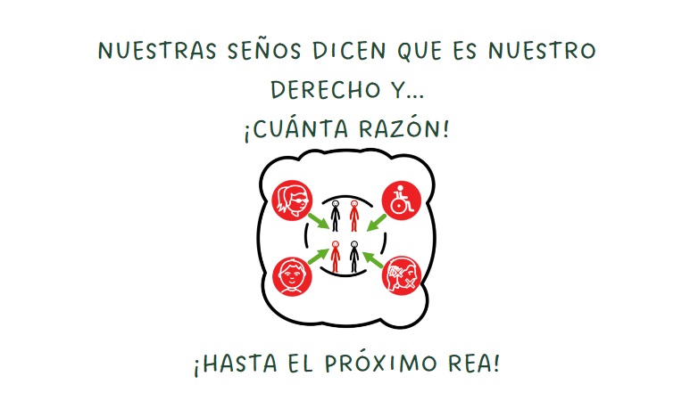 Frase reto a continuar con la difusión de R.E.A