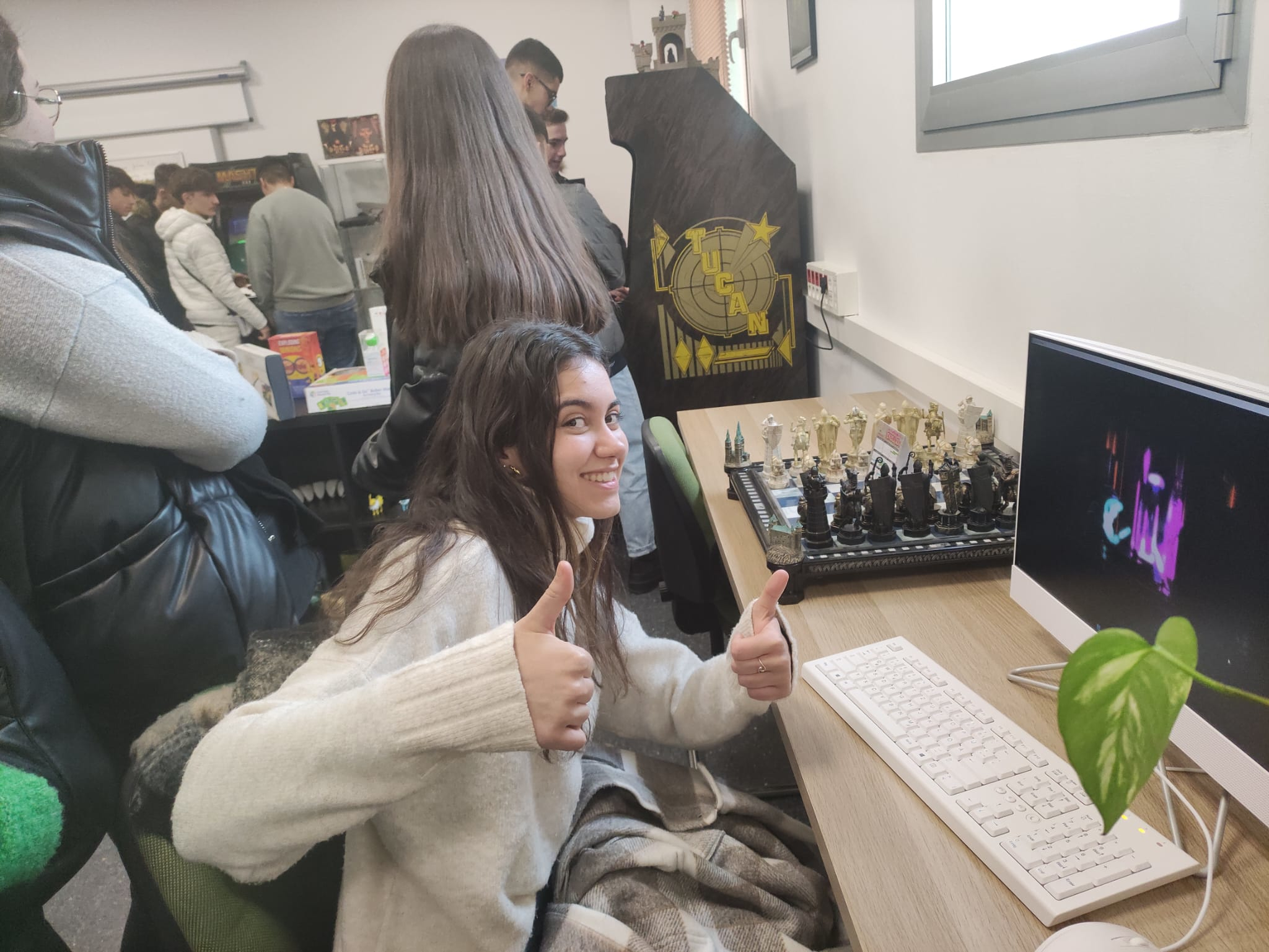 Alumna del IES Siberia Extremeña participante en la experiencia