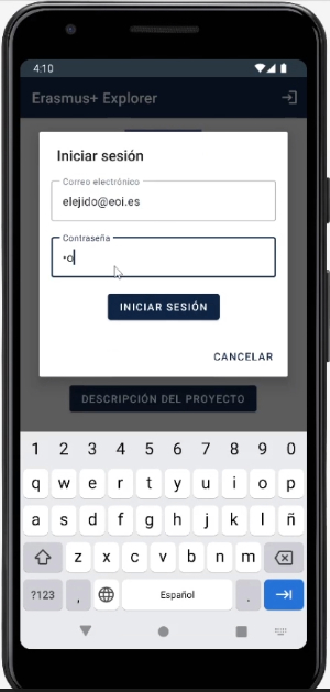 Tarea de inicio de sesión como administrador