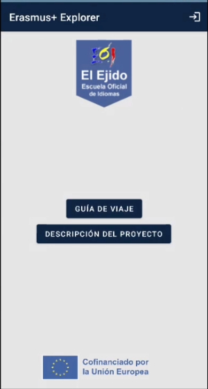 Paso 5: Pantalla principal de nuestra aplicación publicada en la Play Store