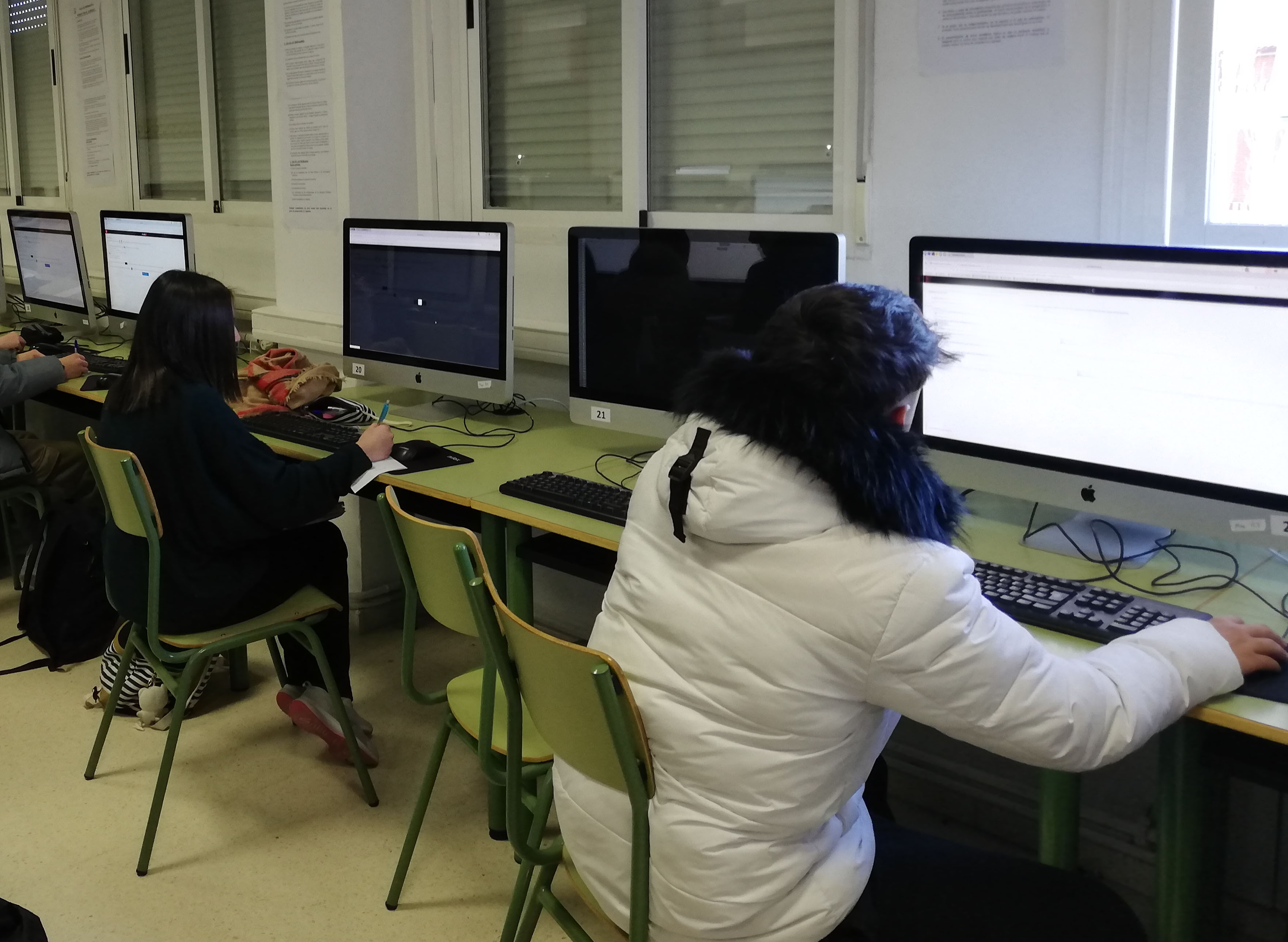 Trabajando en línea