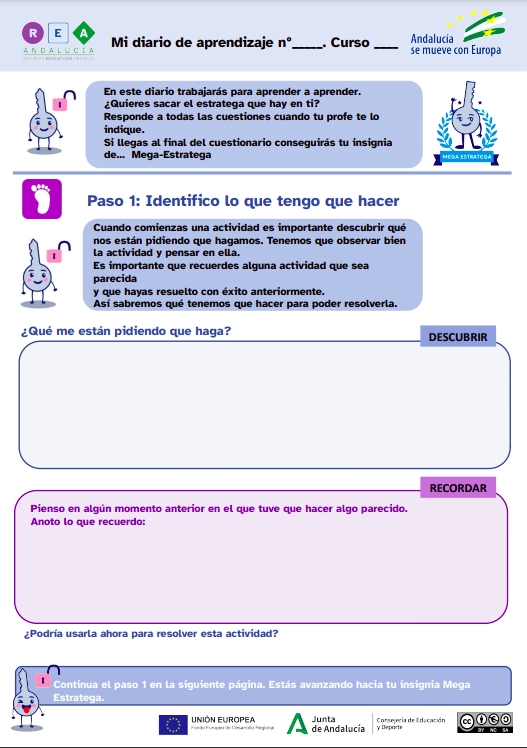 Diario de aprendizaje de la experiencia