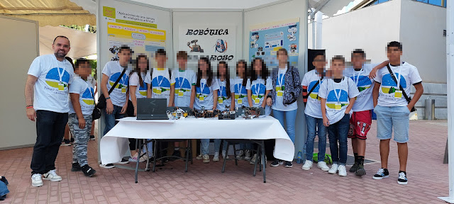Exposición actividad profundización Feria de las Ciencias Granada 2023