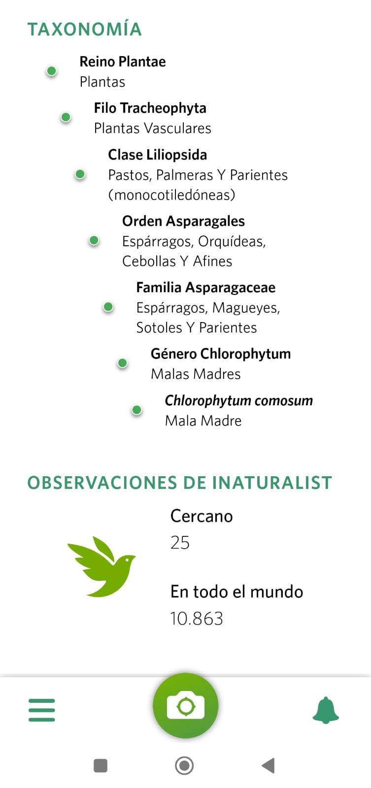 Información científica proporcionada por Seek