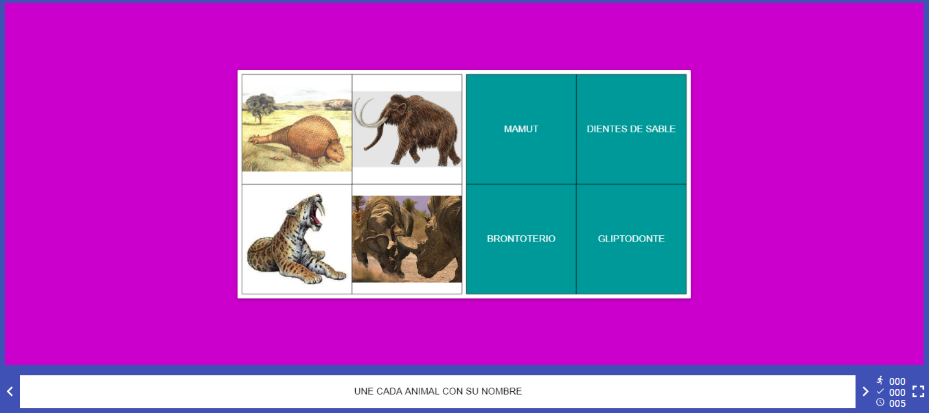 Lengua. Juego imagen - palabra