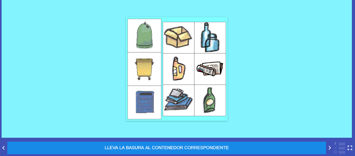 Ciencias experimentales. Reciclaje. Educación Infantil