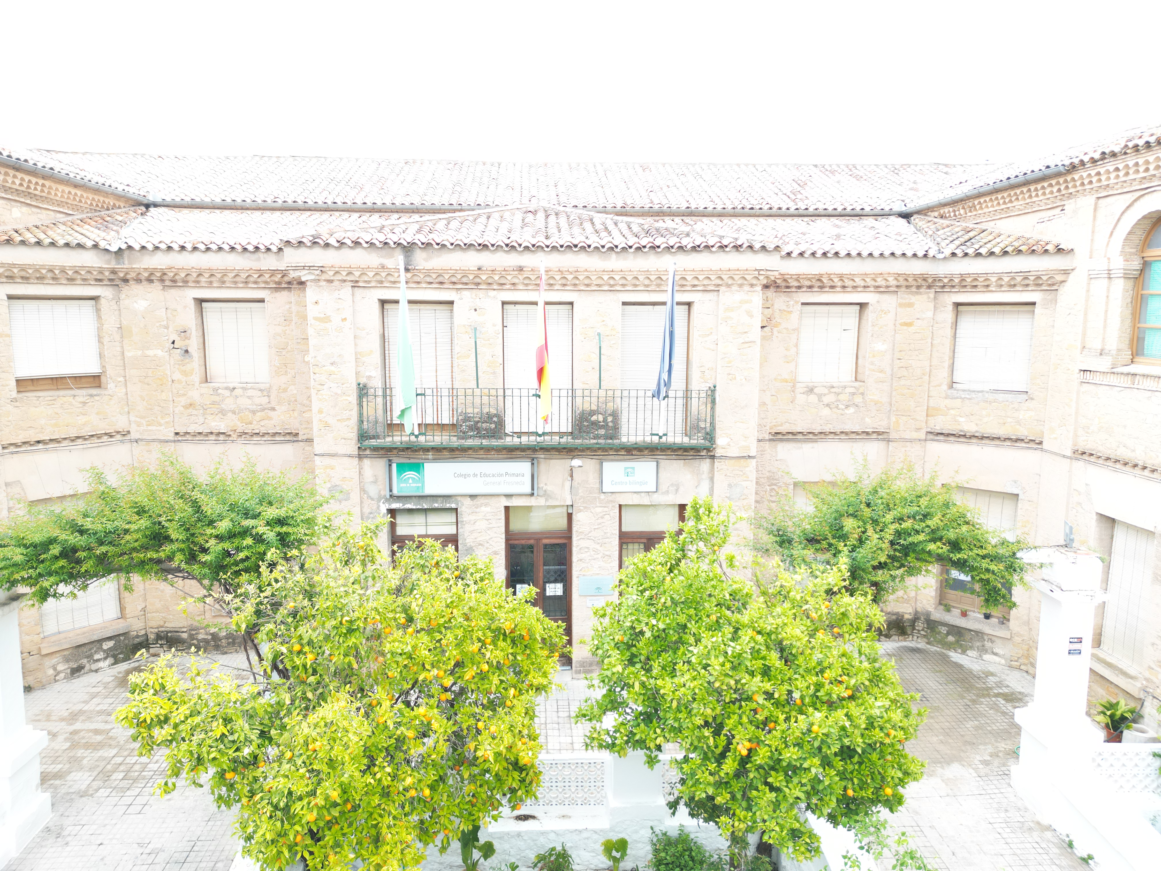 Fachada del CEIP General Fresneda