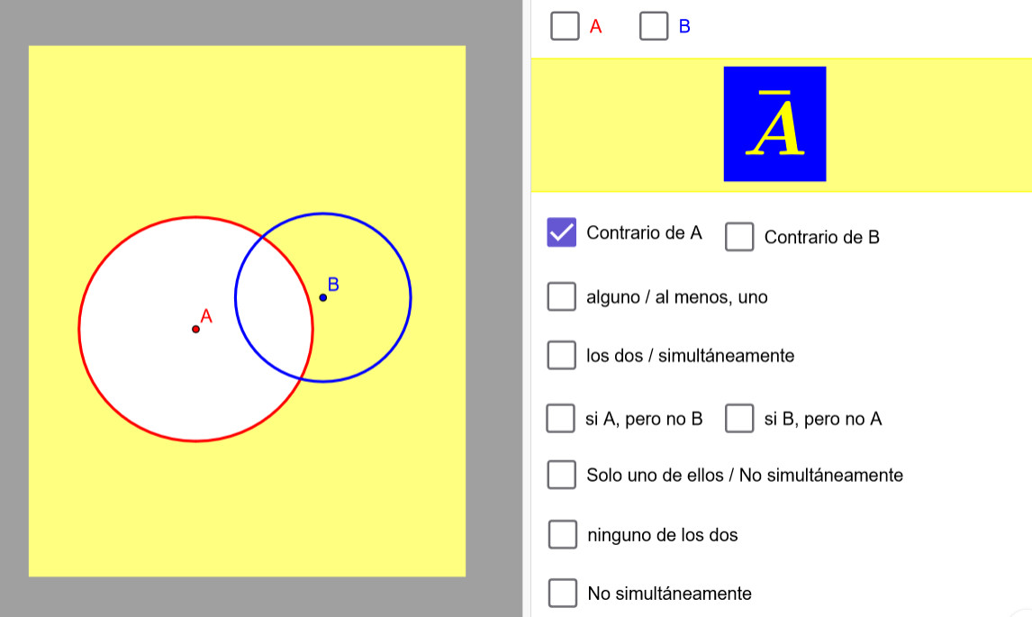 Imagen de Álgebra de sucesos