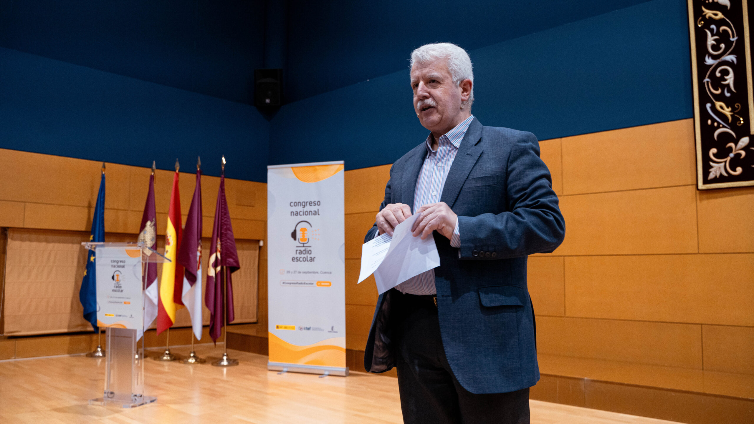 Gorka Zumeta, conductor del evento