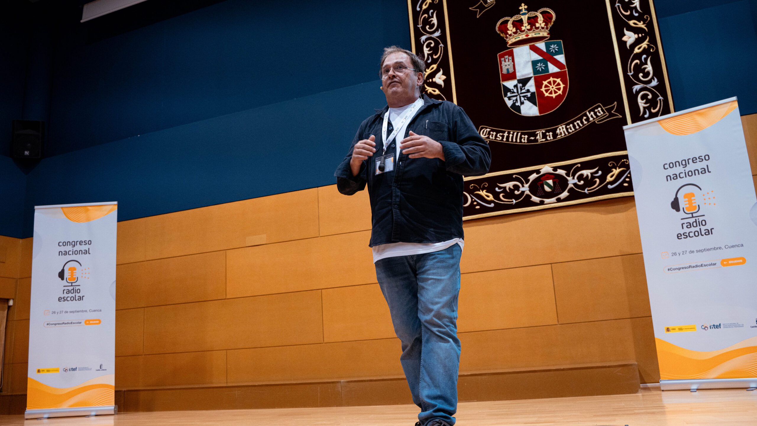 Experiencias docentes: Ángel María Rodríguez Lucas-Montoya, coordinador de «SanFer Radio» en el CEIP San Fernando de Cuenca.
