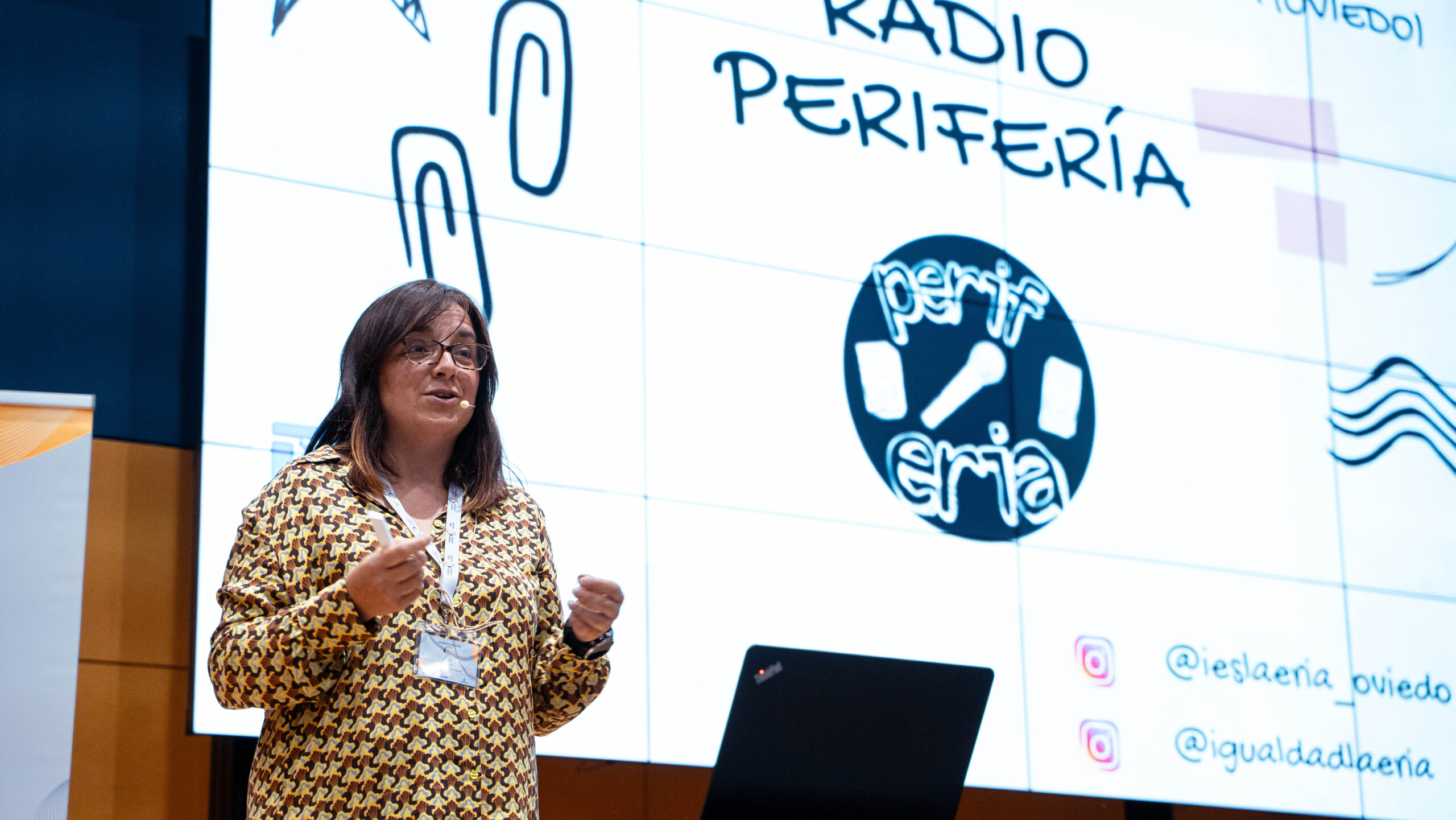 Experiencias docentes: Gema Merás Rodríguez, coordinadora de «Radio PerifERIA» del IES La Ería de Oviedo.