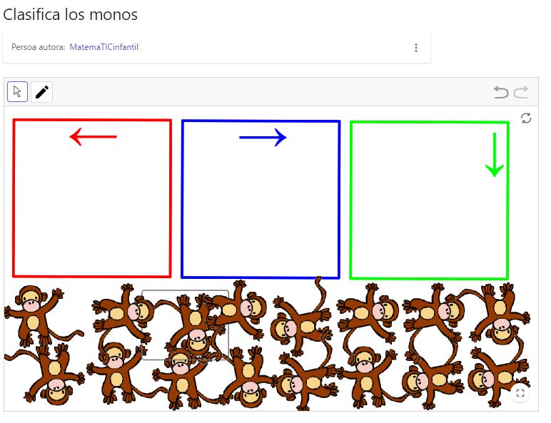 Imagen de Clasifica los monos