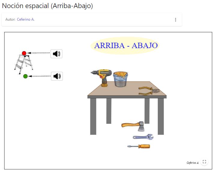 Imagen de Noción espacial (Arriba-Abajo)