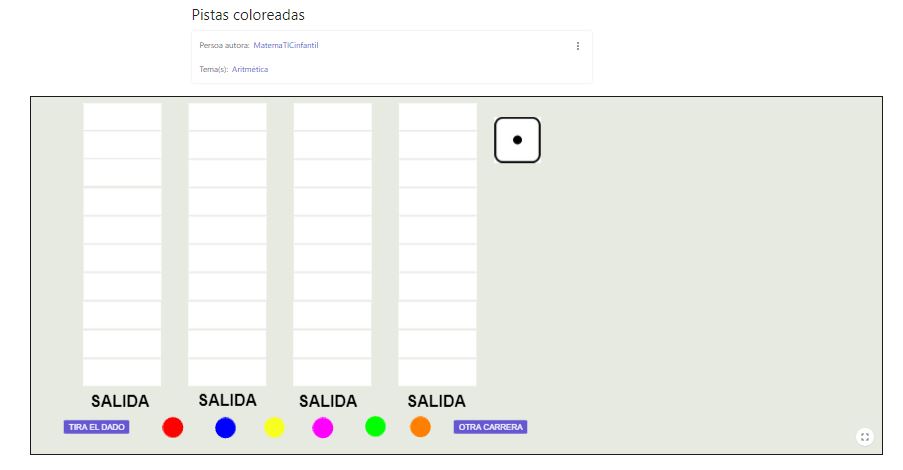 Imagen de Pistas coloreadas
