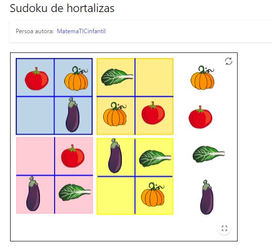 Imagen de Sudoku de hortalizas