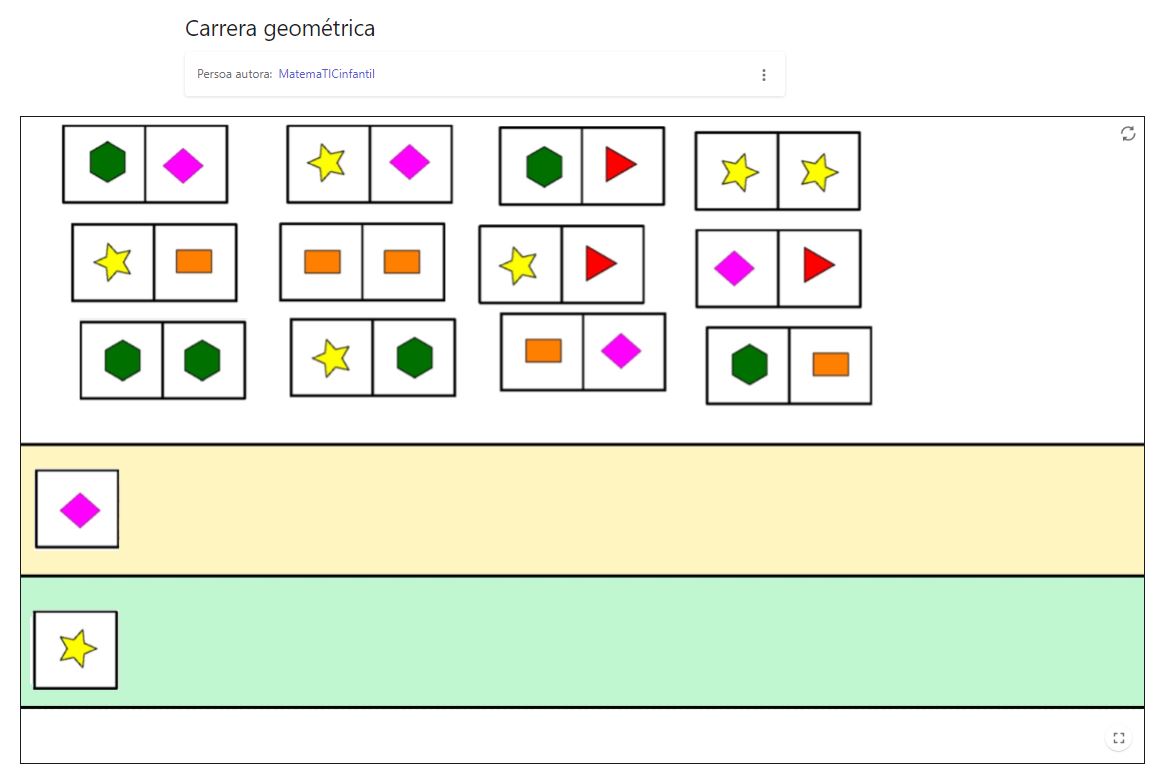 Imagen de Carrera geométrica