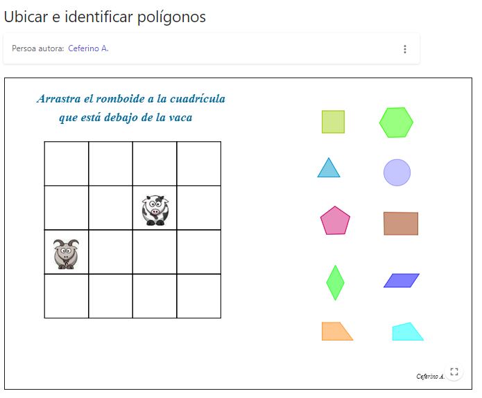 Imagen de Ubicar e identificar polígonos