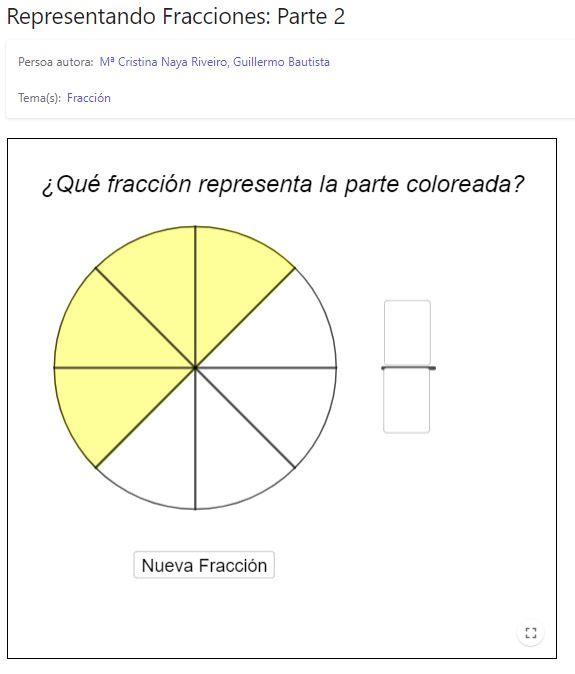 Imagen de Representando Fracciones: Parte 2