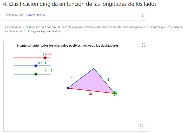 Imagen de 4. Clasificación dirigida en función de las longitudes de los lados
