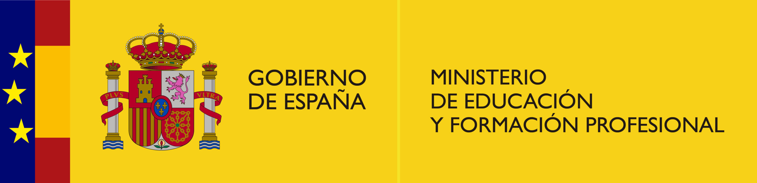 Logotipo del Ministerio de Educación y Formación Profesional