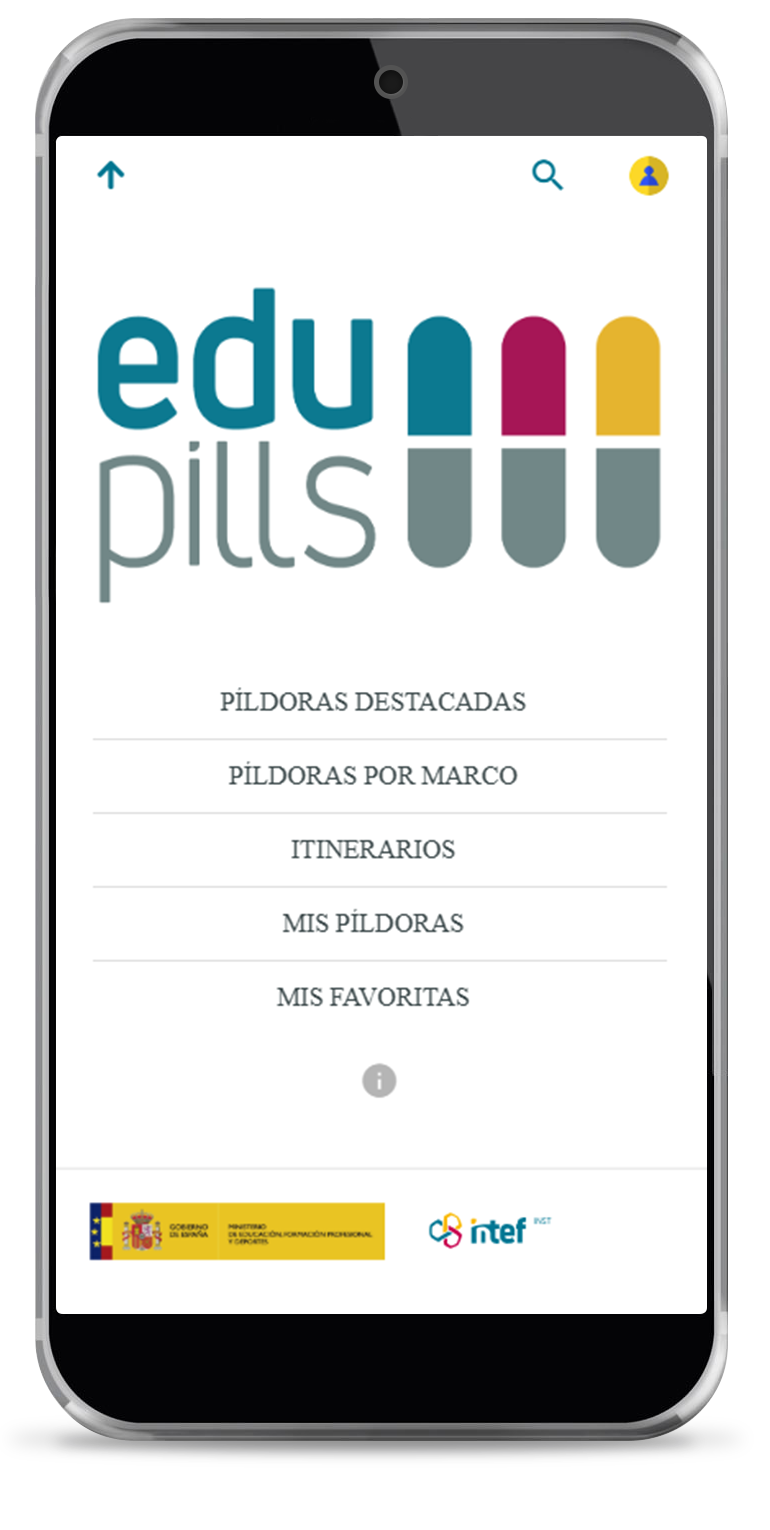 pantalla aplicación