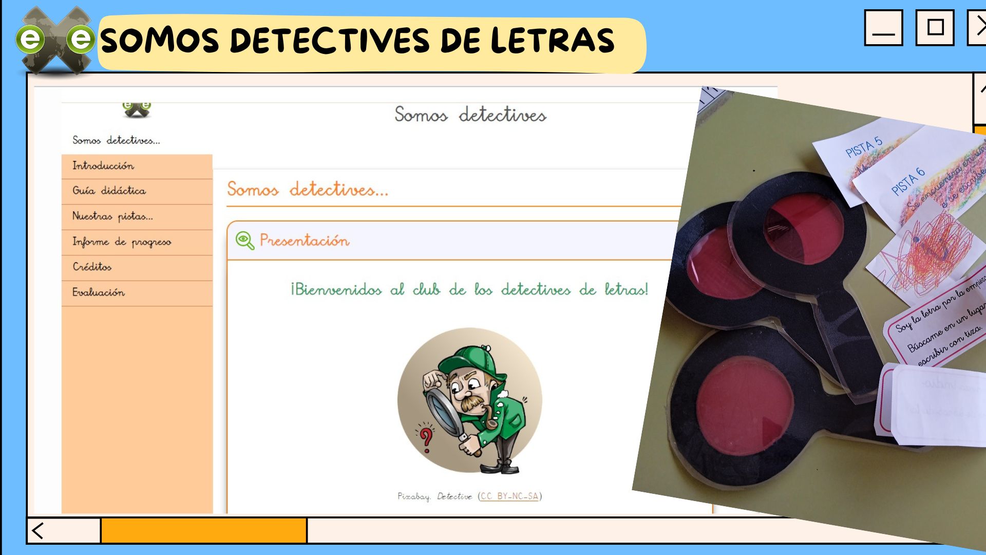REA “Somos detectives de letras” REA “Somos detectives de letras”