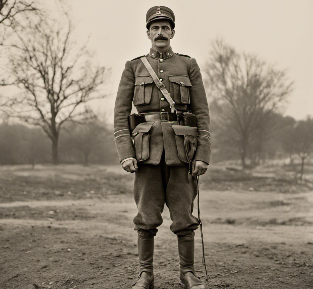 Imagen de uno de los personajes protagonistas de las cartas, el soldado Ferreira Imagen de uno de los personajes protagonistas de las cartas, el soldado Ferreira